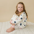 Pretty 'n Pumpkin 2-Piece Bamboo Pajamas | Soft Fall Kids PJ Set | Little Joy Co.