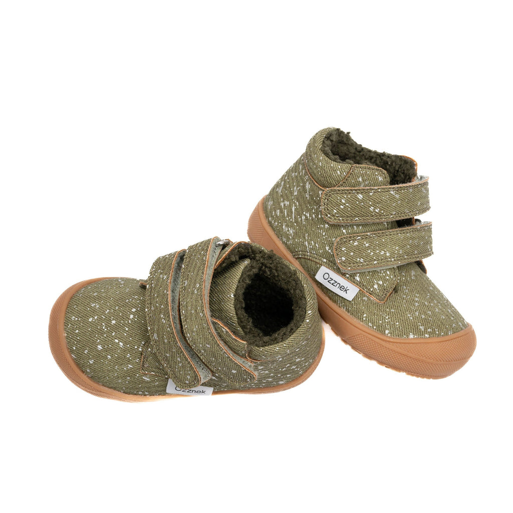 Little Hiker Barefoot Toddler Boots | Sherpa-Lined, Water-Repellent, Wide Toe Box | Sizes 6-8