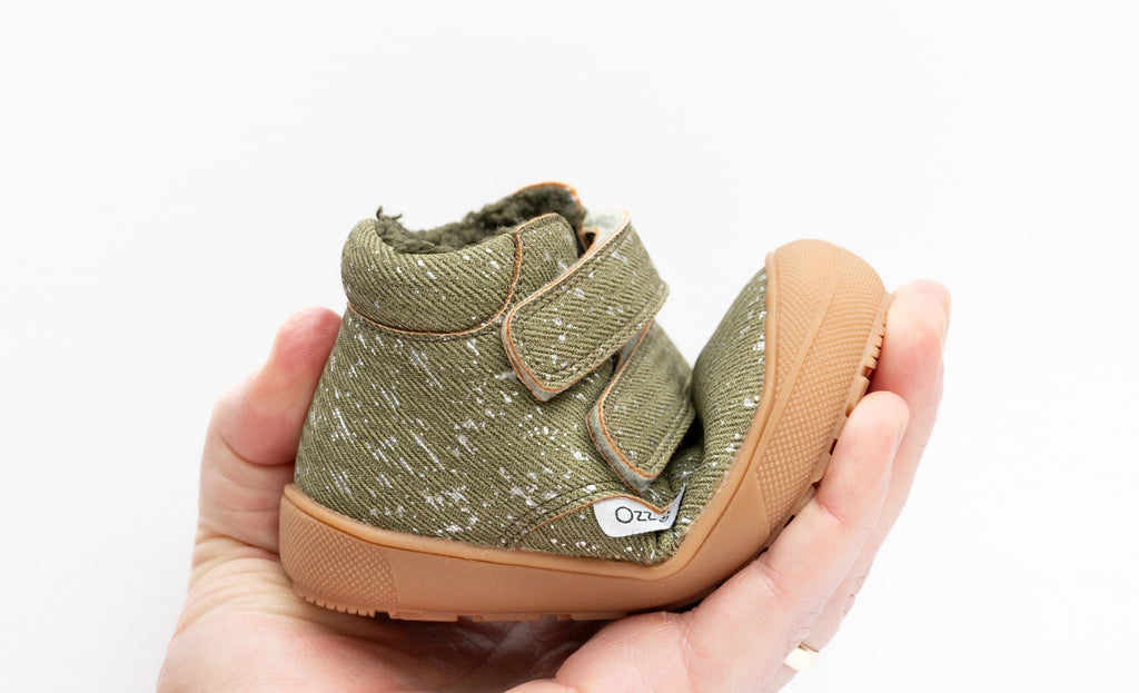 Little Hiker Barefoot Toddler Boots | Sherpa-Lined, Water-Repellent, Wide Toe Box | Sizes 6-8