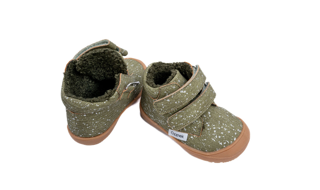 Little Hiker Barefoot Toddler Boots | Sherpa-Lined, Water-Repellent, Wide Toe Box | Sizes 6-8