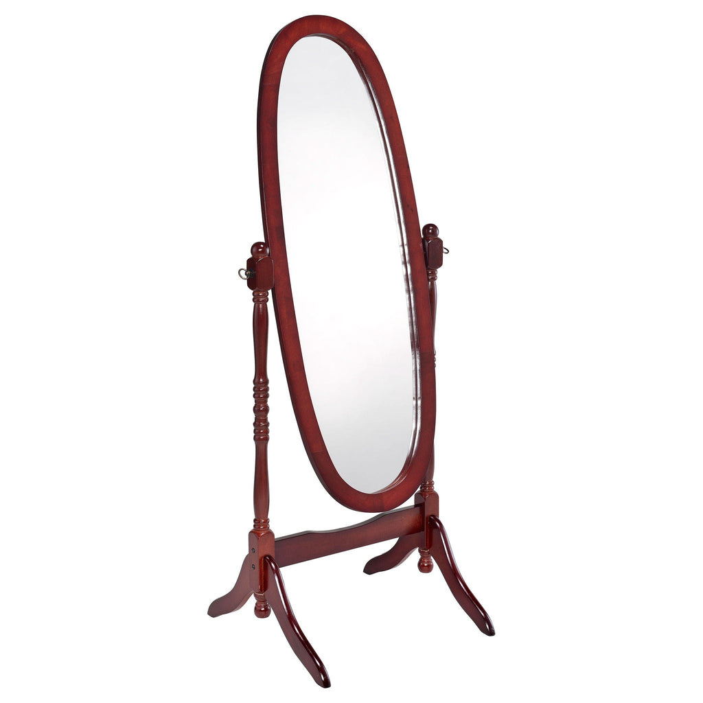 Foyet Adjustable Full-Length Cheval Mirror | Merlot