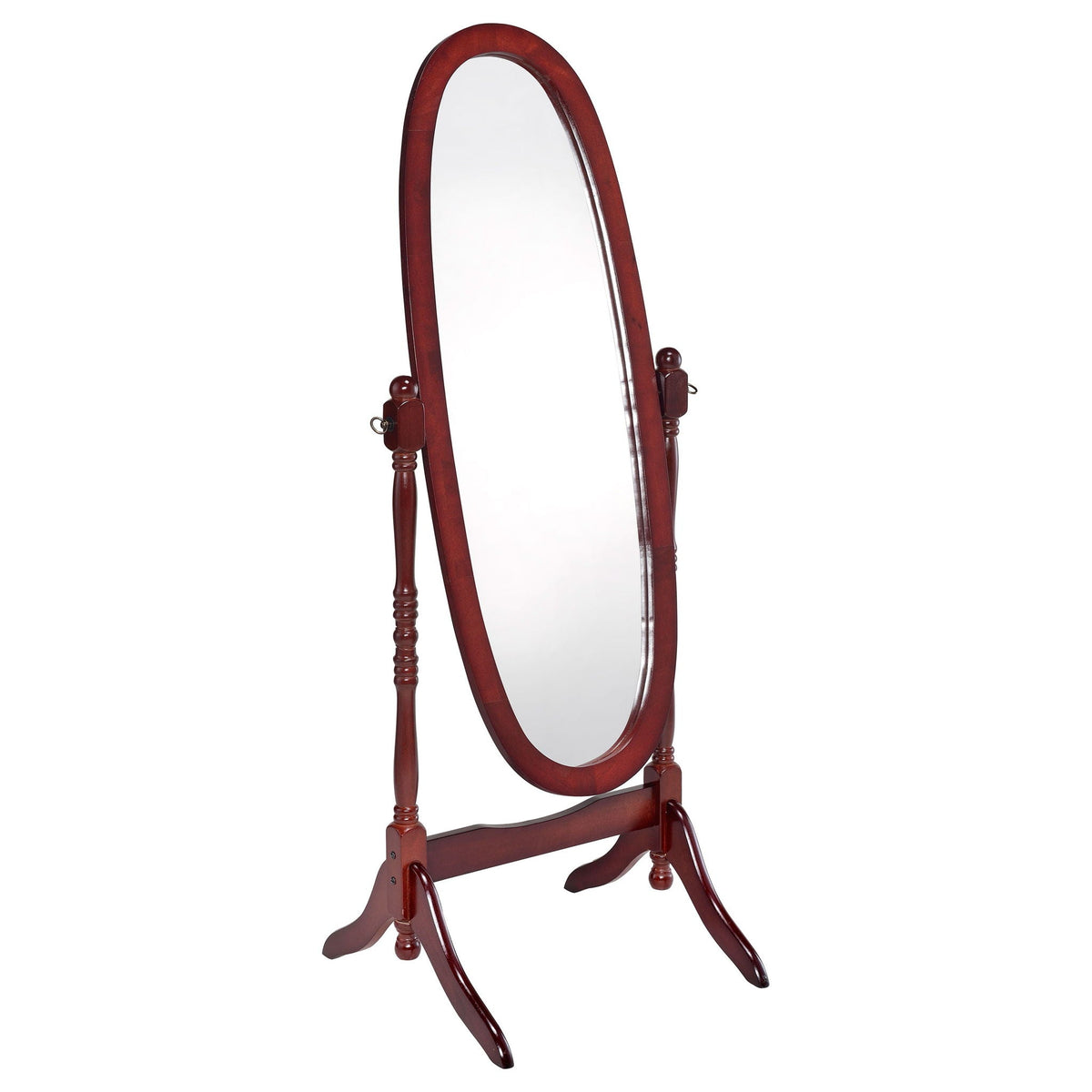 Foyet Adjustable Full-Length Cheval Mirror | Merlot