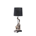 24" Wildlife Capuchin Monkey Table Lamp with Antique Bronze Finish - Golden Black