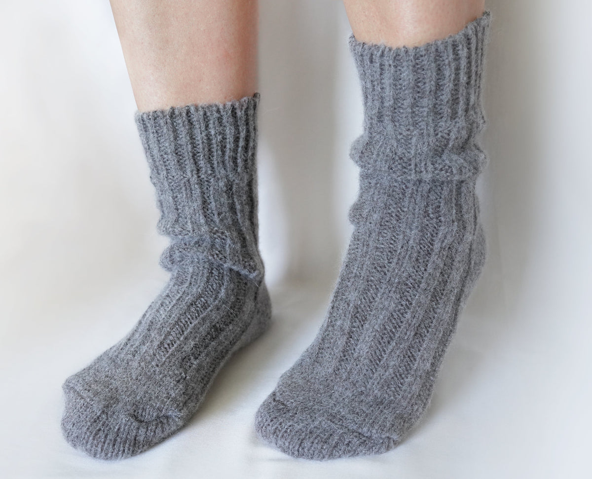 tittimitti Women's Alpaca & Wool Blend Socks | 3-Pack, Naturally Warm, Made in Italy | EU 36–40