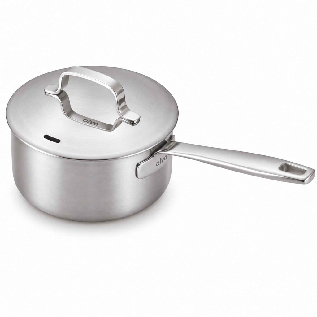 5-Ply Stainless Saucepan with Lid