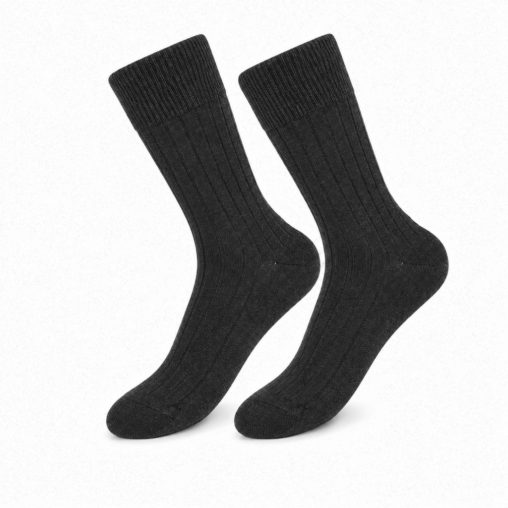 tittimitti® 75% Extra-Fine Merino Wool & 25% Silk Men's Socks. 1 Pair. Made in Italy.