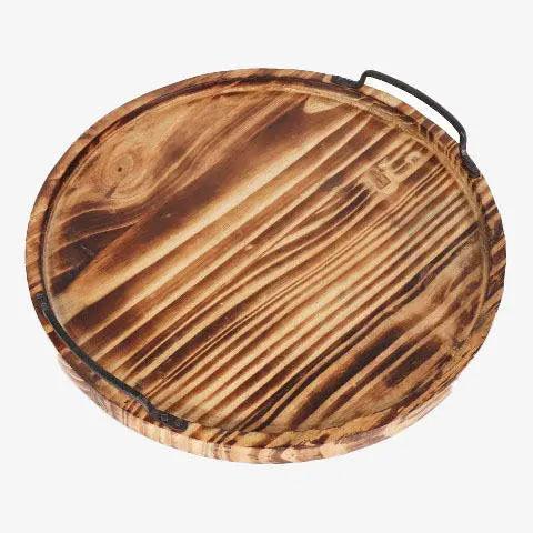 Aria Scorched Mango Wood Serving Tray