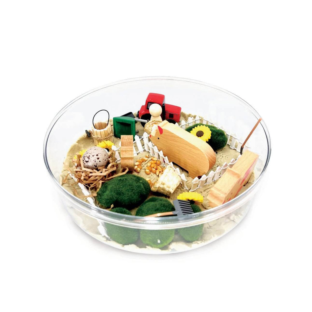Barnyard Friends Farm Sensory Kit with Kinetic Sand