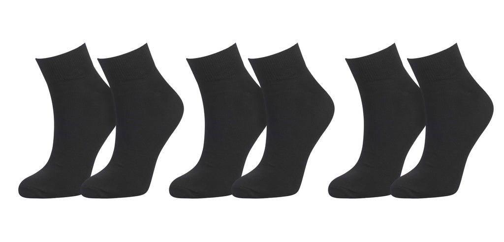 Organic Cotton Ankle Socks 3-Pack | OEKO-TEX Certified, Breathable Everyday Socks | tittimitti®