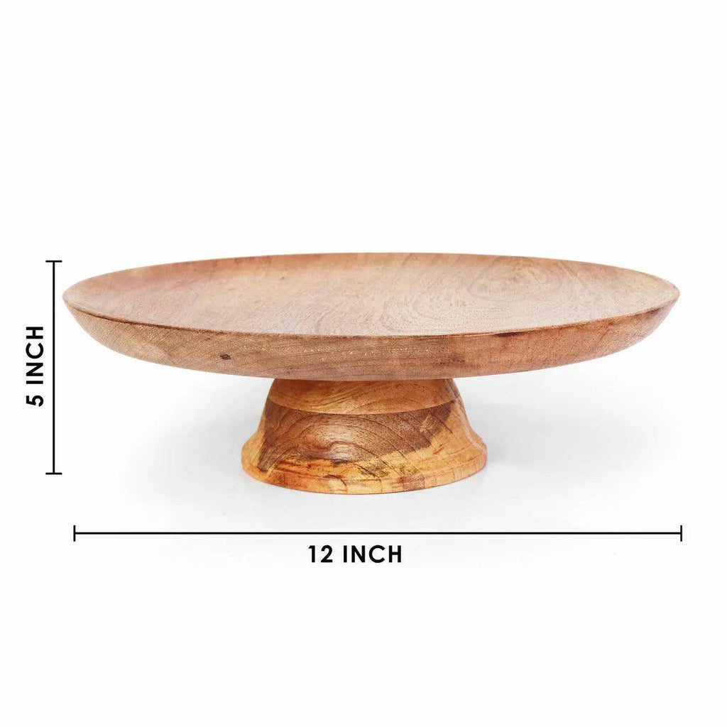 Cambria Wood Dessert Stand