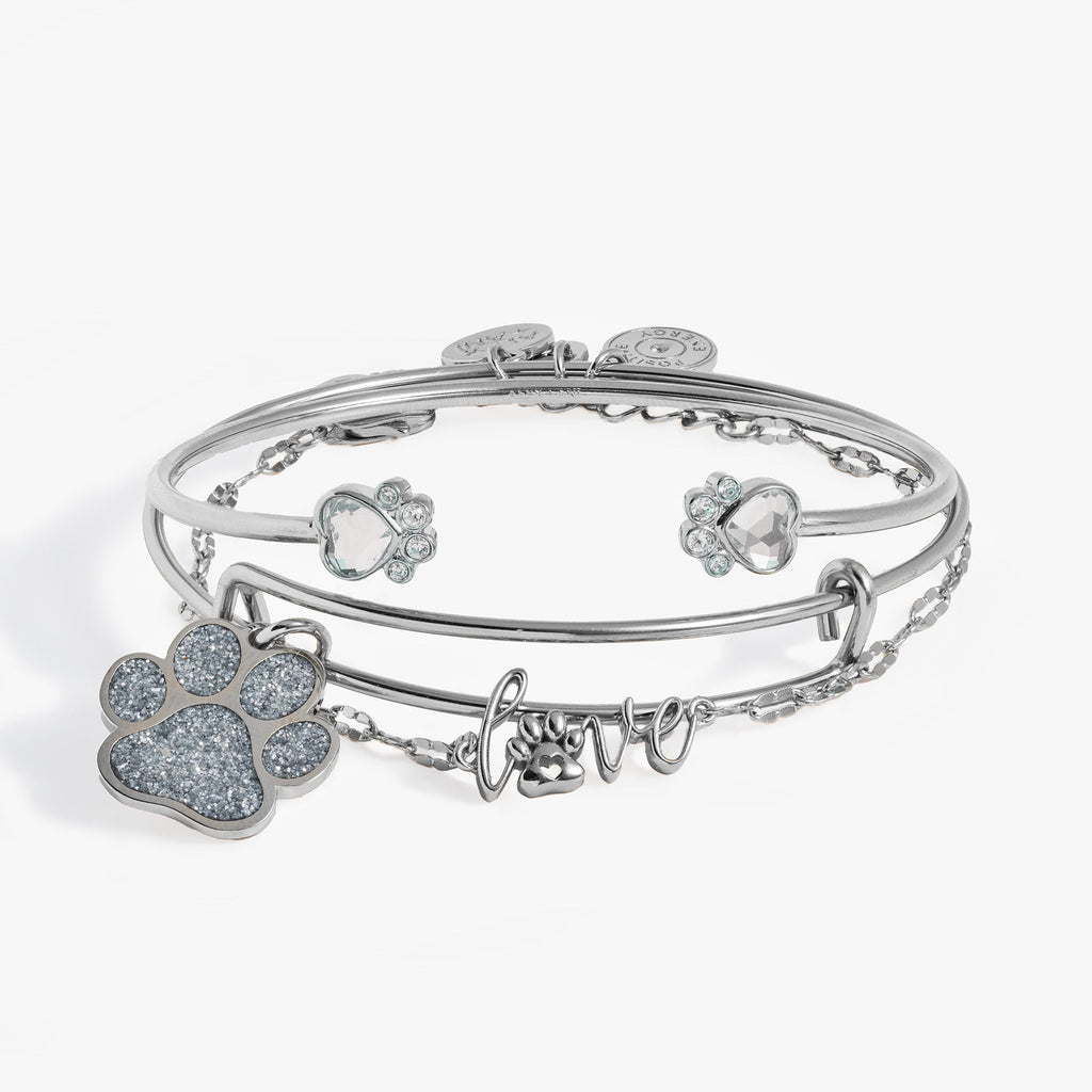 Paws of Love Three-Piece Bracelet Set | ALEX AND ANI