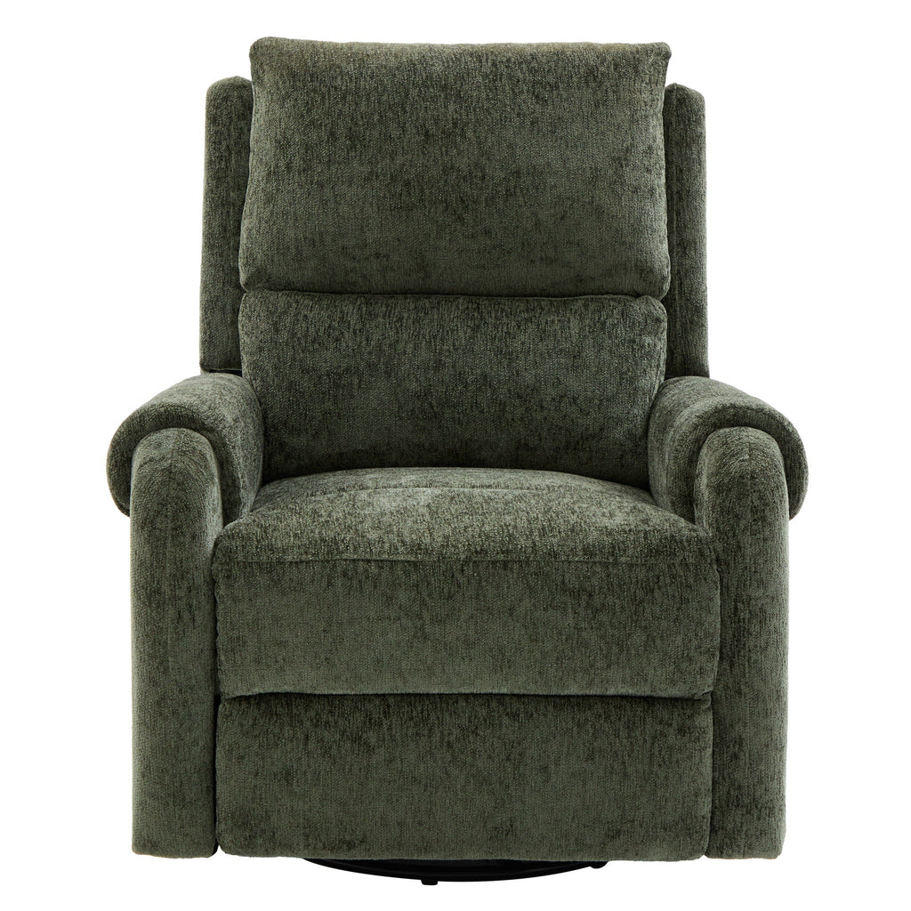 Fabric Massage Recliner | Swivel & Rocking Base