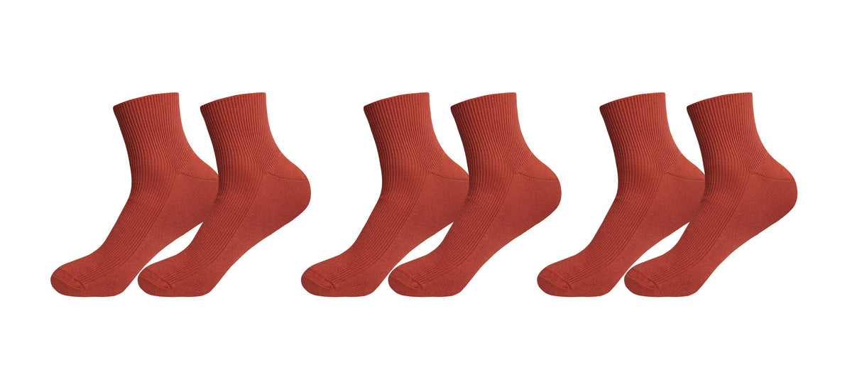 tittimitti Men's 100% Organic Combed Cotton Socks | 3 Pairs | Made in Italy