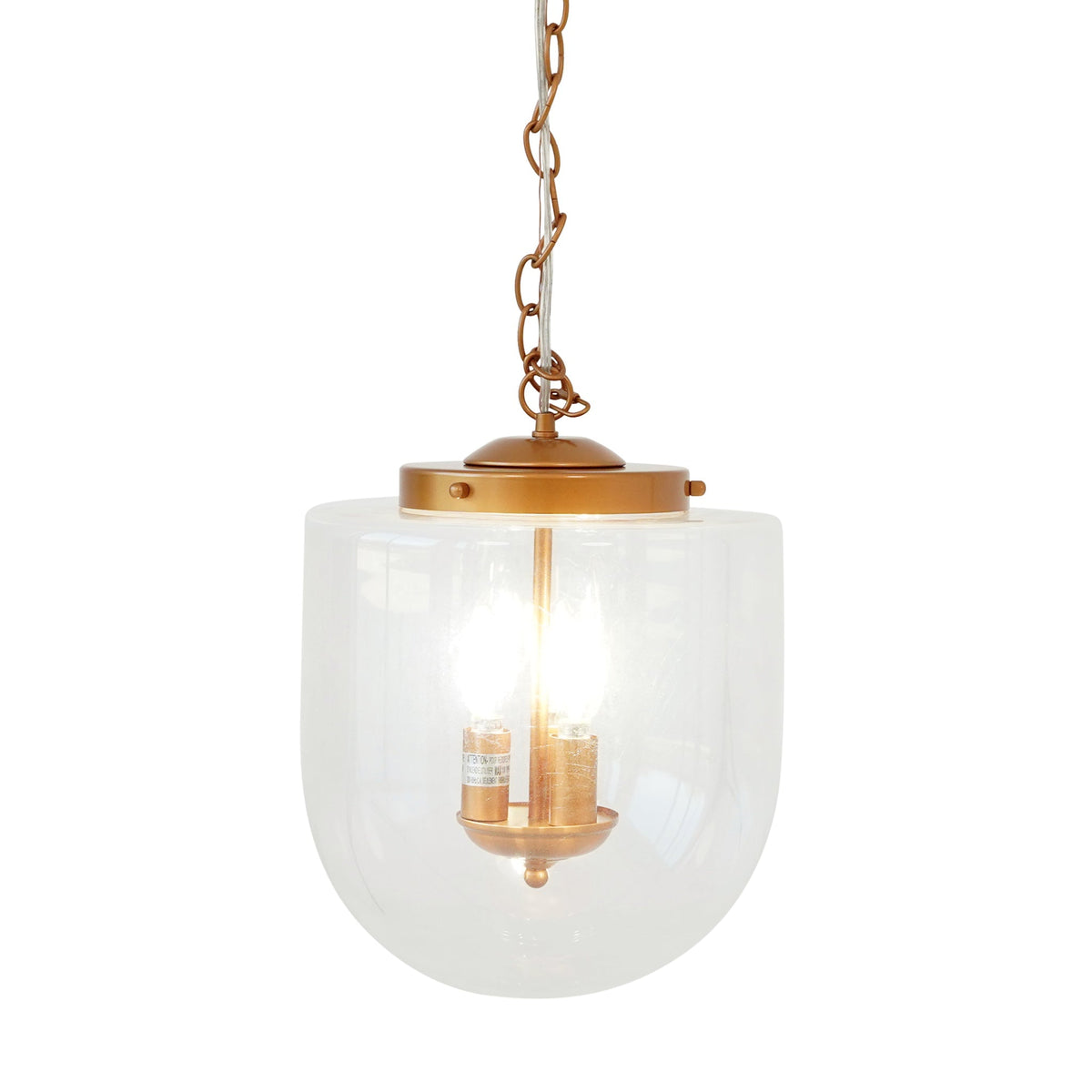 Delphi Clear Glass Pendant Light