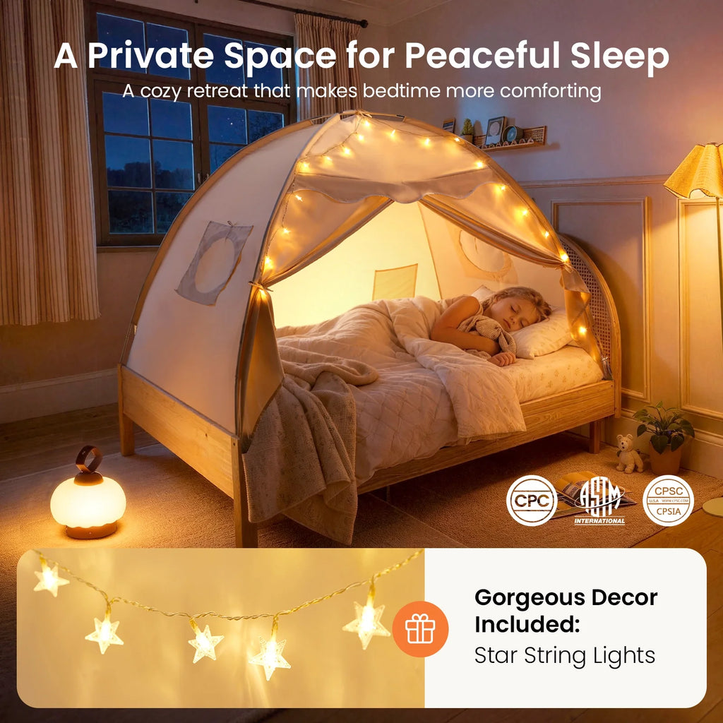 Tiny Land® Versatile Kids Bed Tent & Play Tent