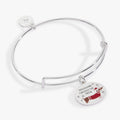 'Dachshund Through The Snow' Dog Charm Bangle