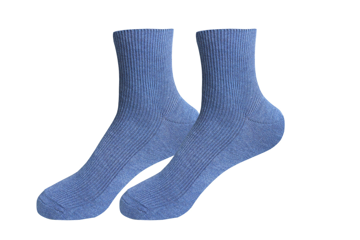 tittimitti Men's 100% Organic Combed Cotton Socks | 1 Pair | Made in Italy