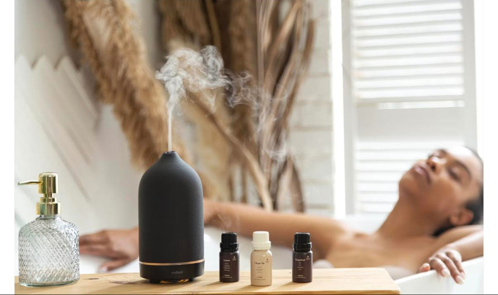 Organic Aromatherapy Ultrasonic Diffuser – 528 Hz Frequency Wellness