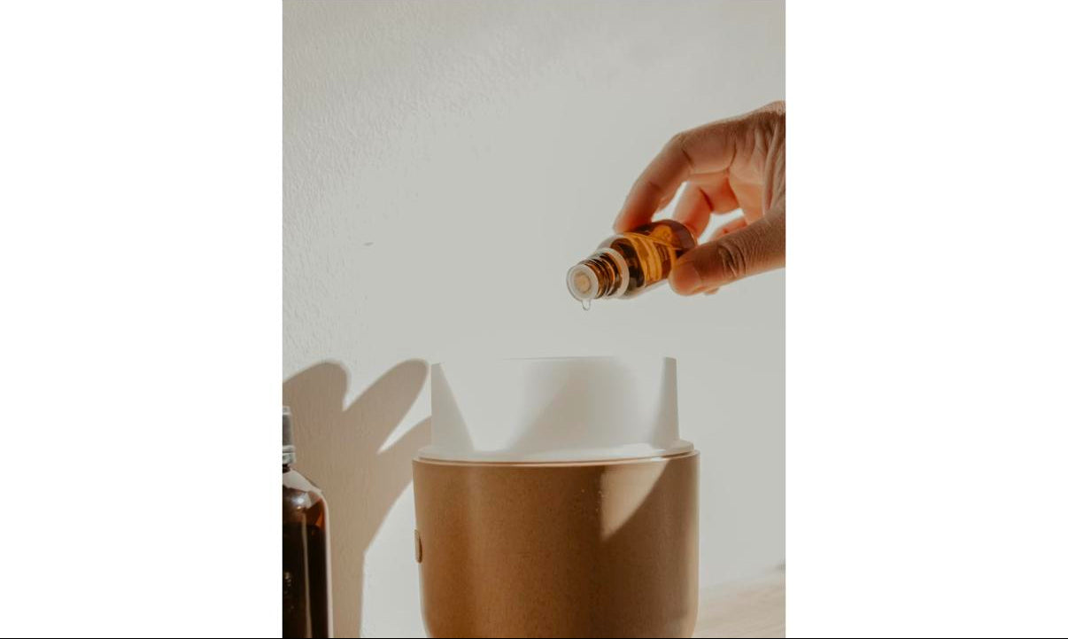 Organic Aromatherapy Ultrasonic Diffuser – 528 Hz Frequency Wellness