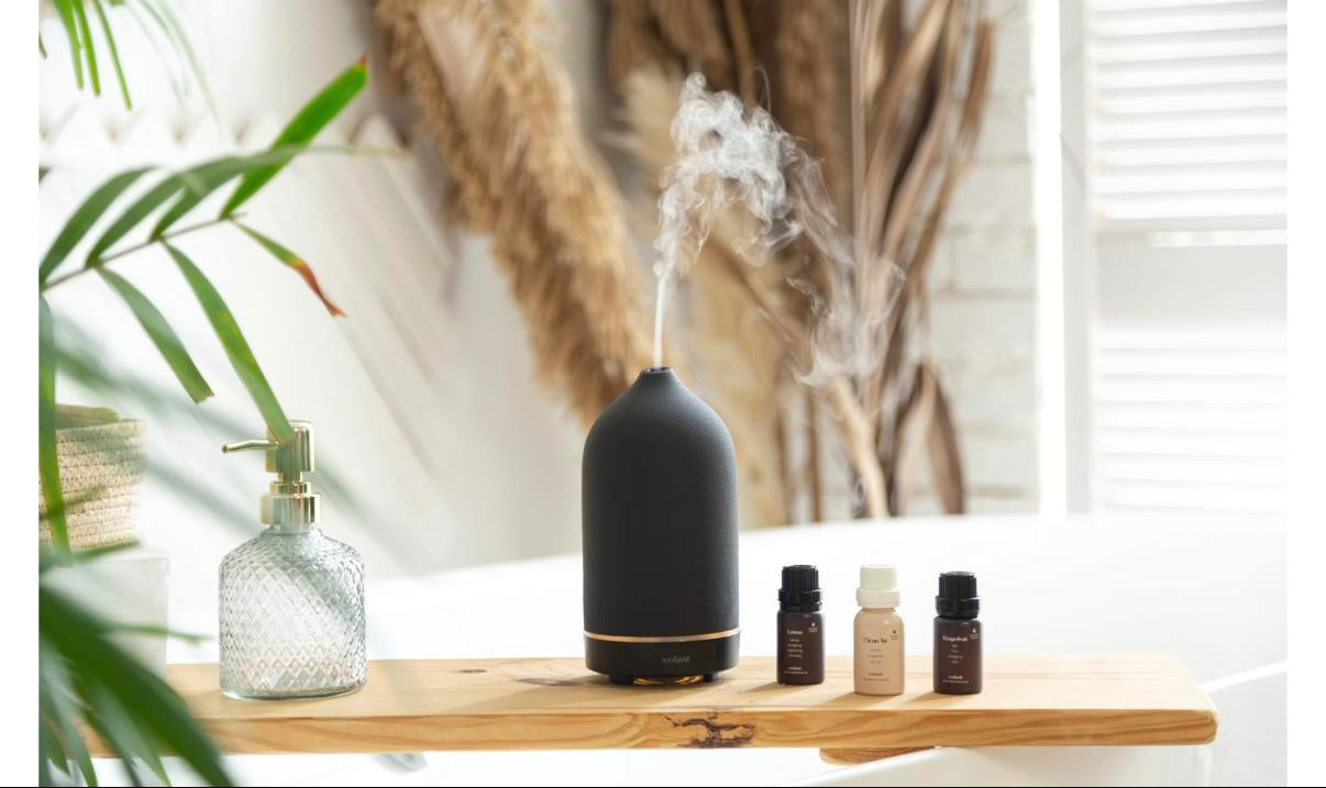 Organic Aromatherapy Ultrasonic Diffuser – 528 Hz Frequency Wellness
