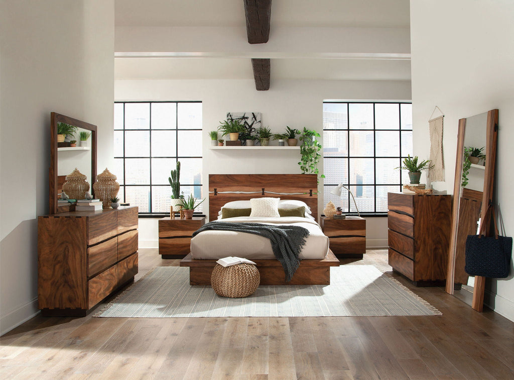 Winslow Full-Length Floor Mirror | Smokey Walnut, 31 × 76