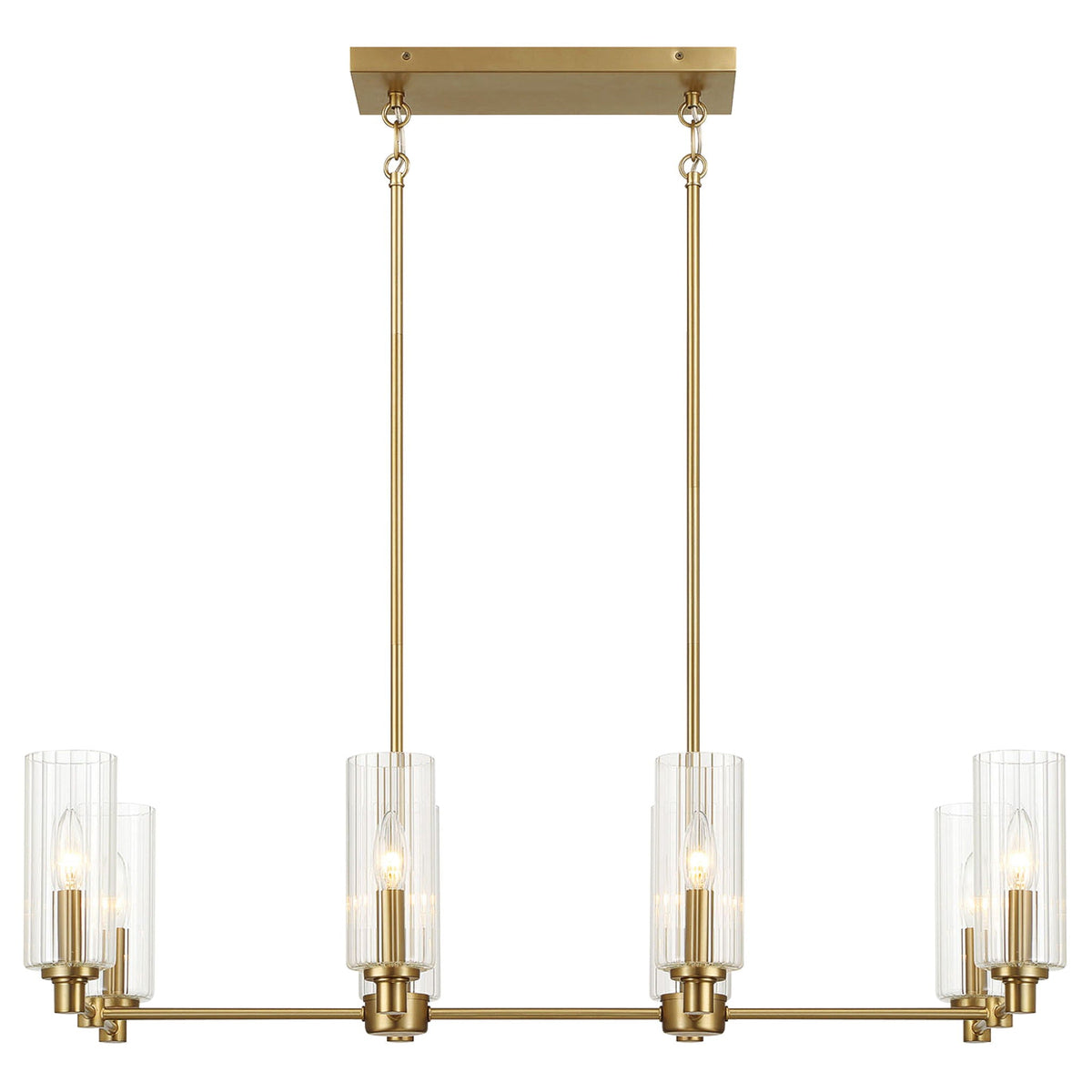 Willow 8 Lights Island Pendant Lamp