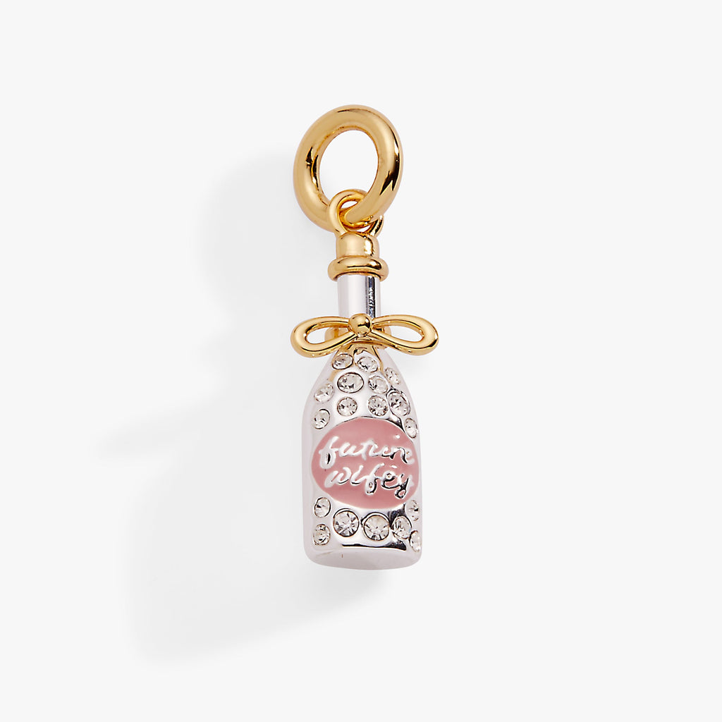 ‘Future Wifey’ Crystal Champagne Charm
