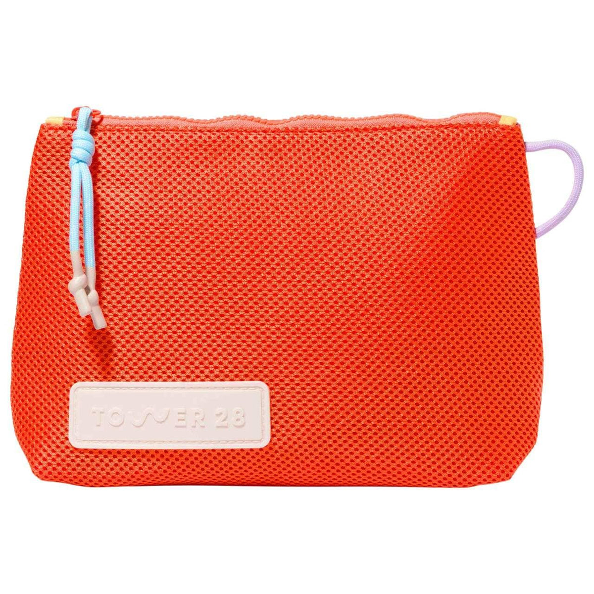 SOS (Store. Our. Stuff) Makeup Bag - Eco-Friendly, Lightweight Makeup Organizer with Recycled Material & Padded Mesh