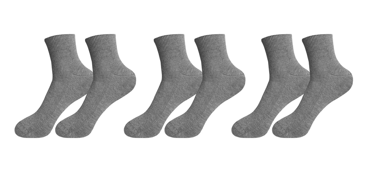 tittimitti Men's 100% Organic Combed Cotton Socks | 3 Pairs | Made in Italy
