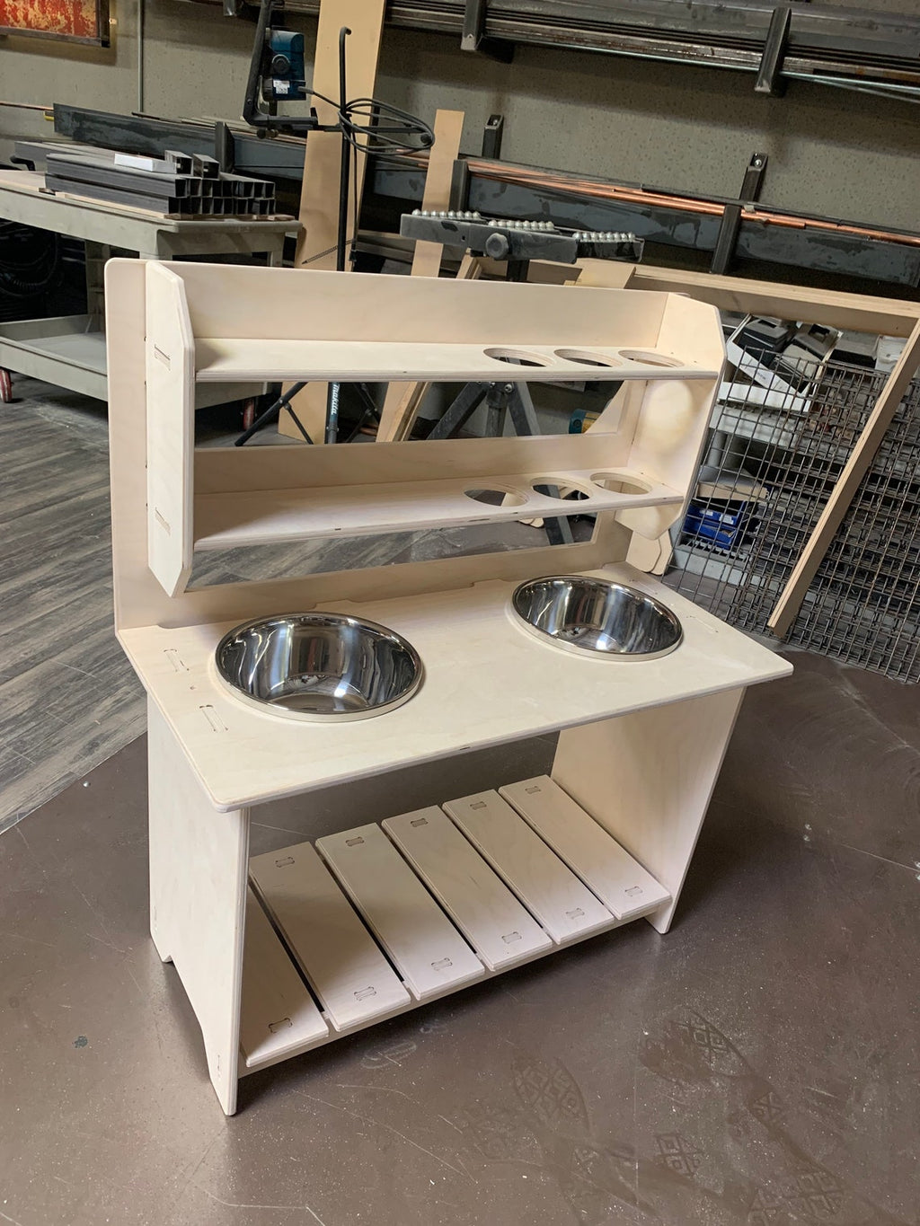 MONICA- Potting Station- Double Basin