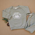 Farm Fresh Christmas Trees Organic Cotton 2pc Jogger Set