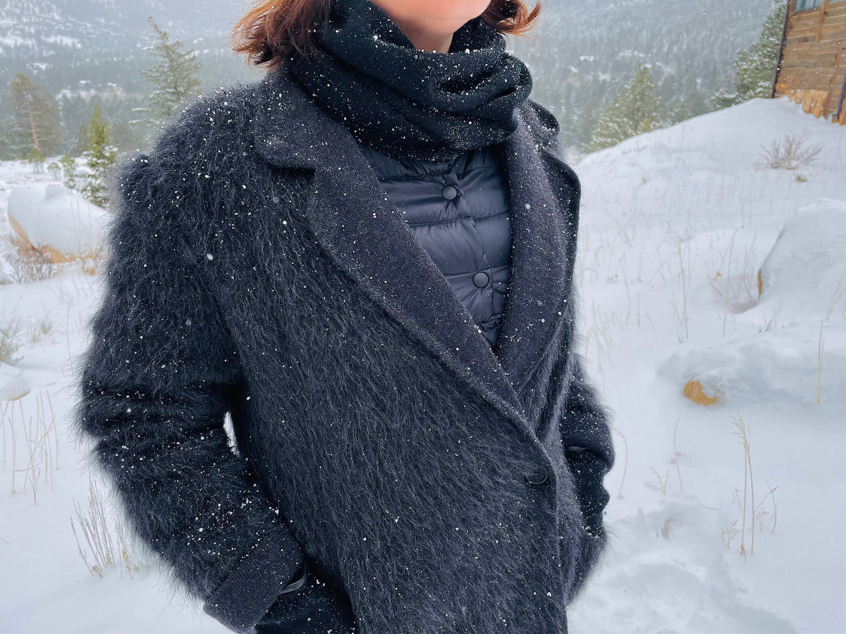 tittimitti 100% Cashmere Knitted Neck Gaiter & Loop Scarf | Unisex