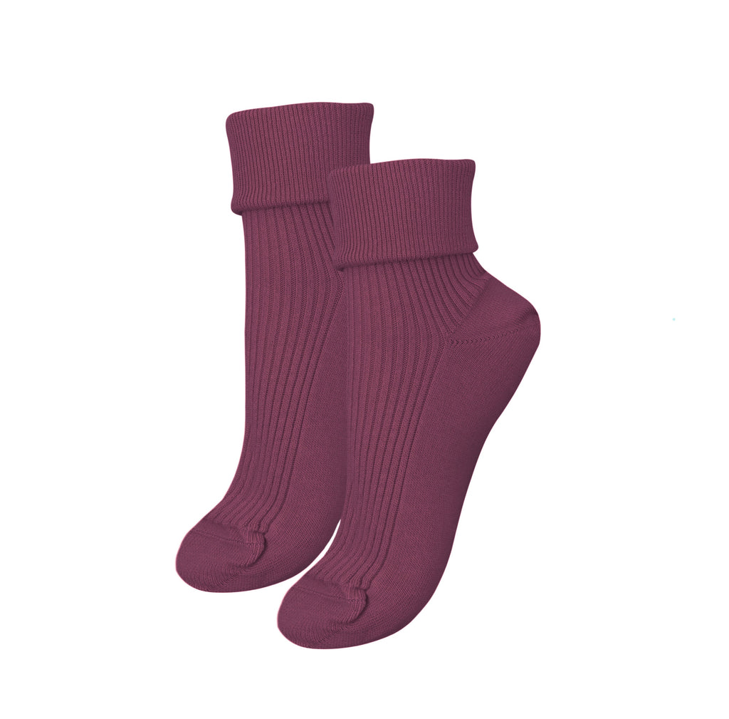 Women's 100% Organic Combed Cotton Socks — Made in Italy