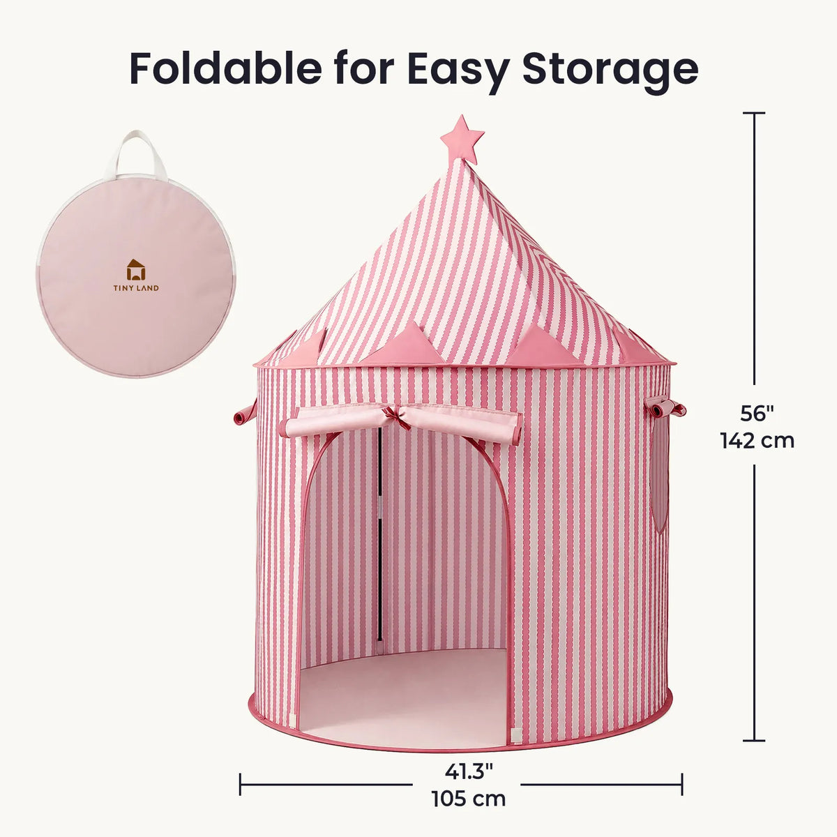 Tiny Land® Kids Indoor Play Tent & Reading Hideaway