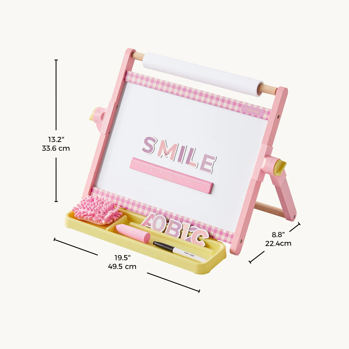 Tiny Land® 3-in-1 Magnetic Tabletop Art Easel