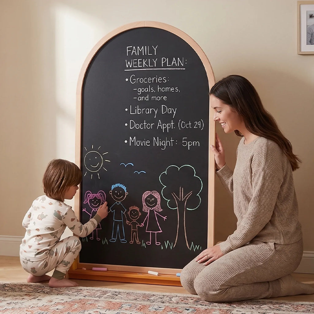 Tiny Land® Arched Double-Sided Magnetic Art Easel