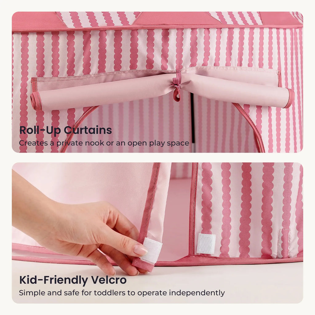 Tiny Land® Kids Indoor Play Tent & Reading Hideaway