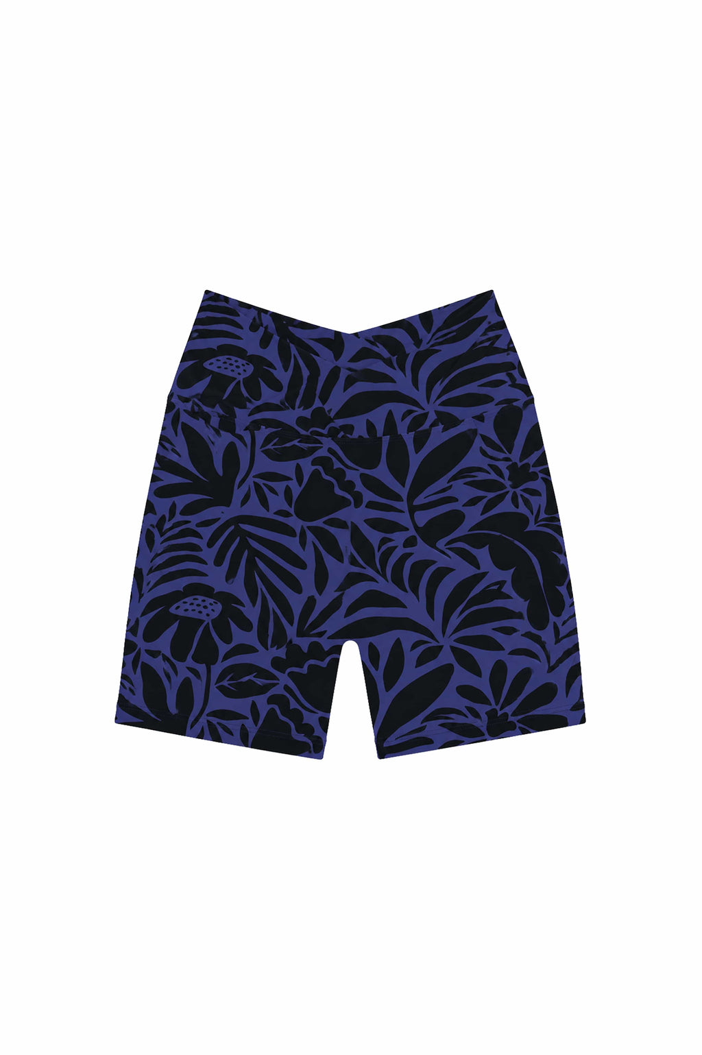 Luna 5" Organic Cotton Bike Short | Crossover Waistband, Locally Knitted in LA | XS-XL