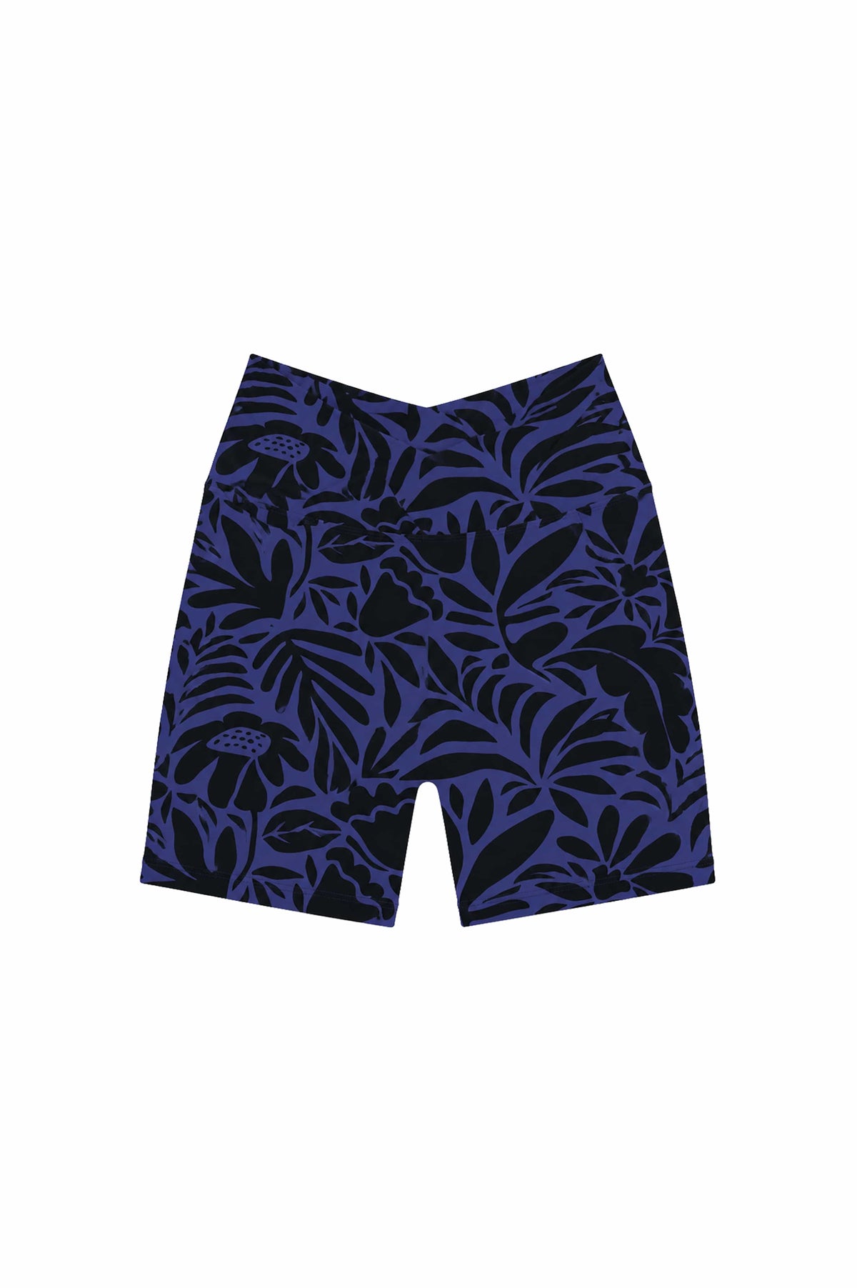 Luna 5" Organic Cotton Bike Short | Crossover Waistband, Locally Knitted in LA | XS-XL