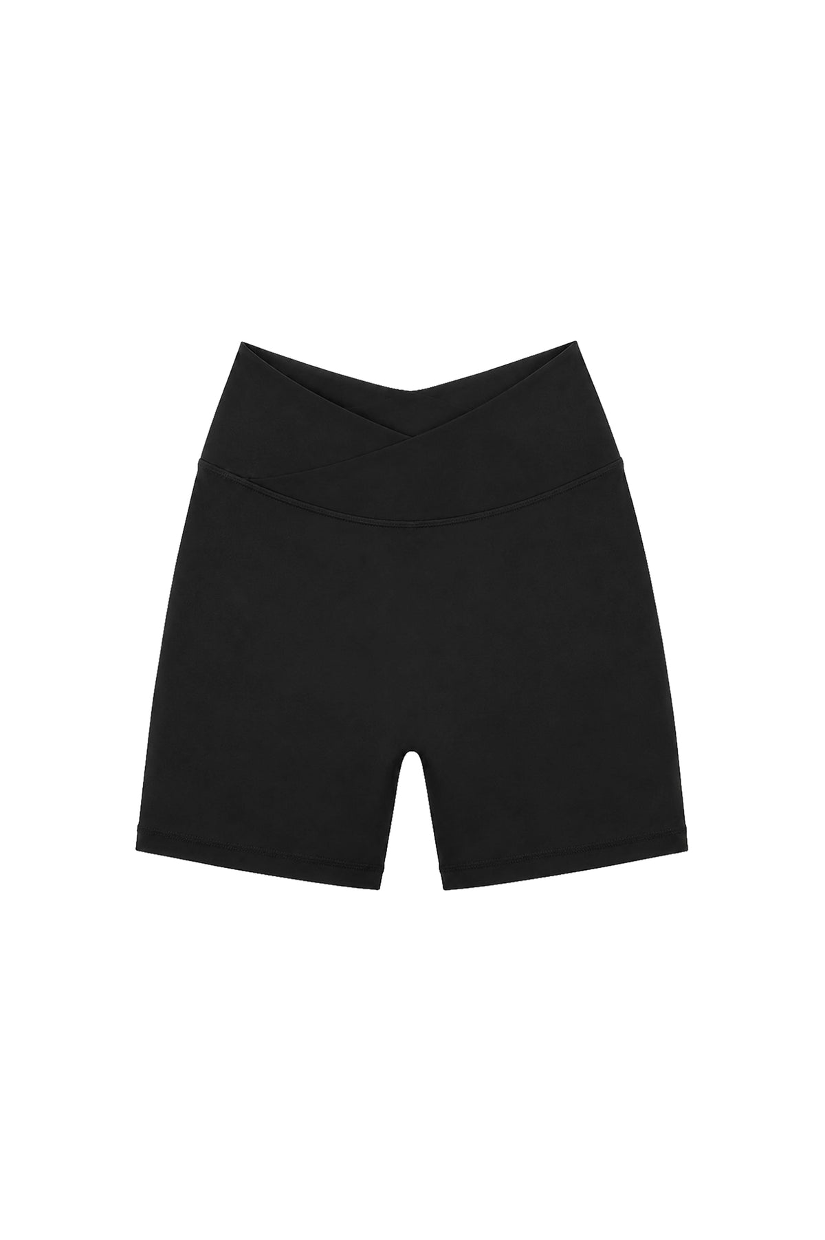 Luna 5" Organic Cotton Bike Short | Crossover Waistband, Locally Knitted in LA | XS-XL