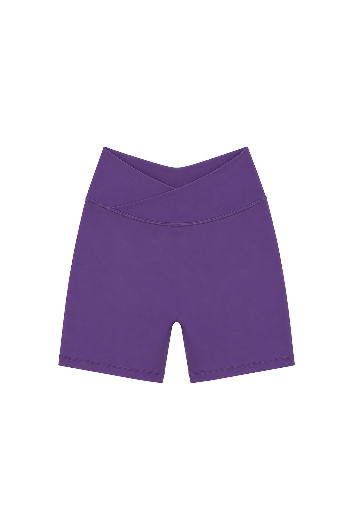 Luna 5" Organic Cotton Bike Short | Crossover Waistband, Locally Knitted in LA | XS-XL