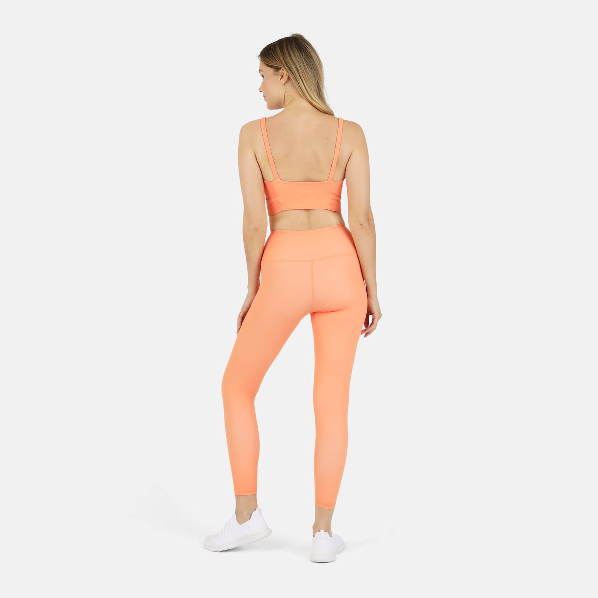 Ada Organic Cotton Twist Around Sports Bra | Medium Impact, Hand-Dyed, Made in LA | Lezat
