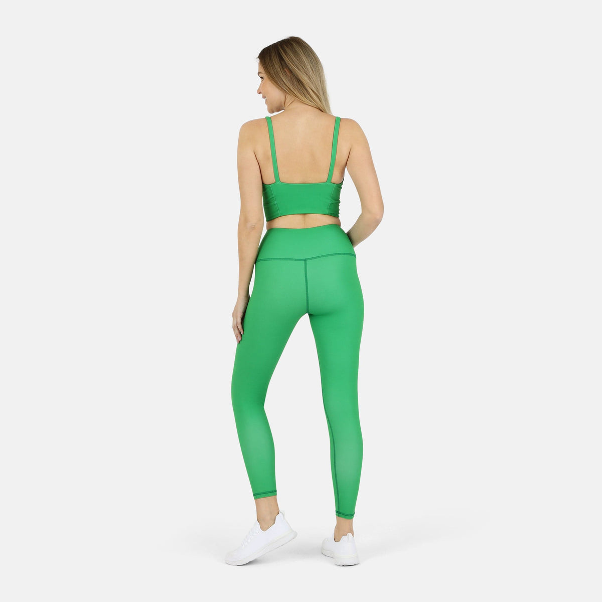 Ada Organic Cotton Twist Around Sports Bra | Medium Impact, Hand-Dyed, Made in LA | Lezat