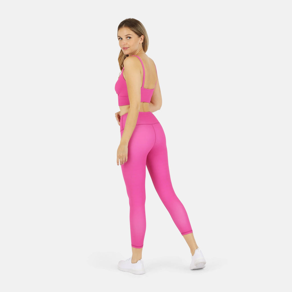 Ada Organic Cotton Twist Around Sports Bra | Medium Impact, Hand-Dyed, Made in LA | Lezat
