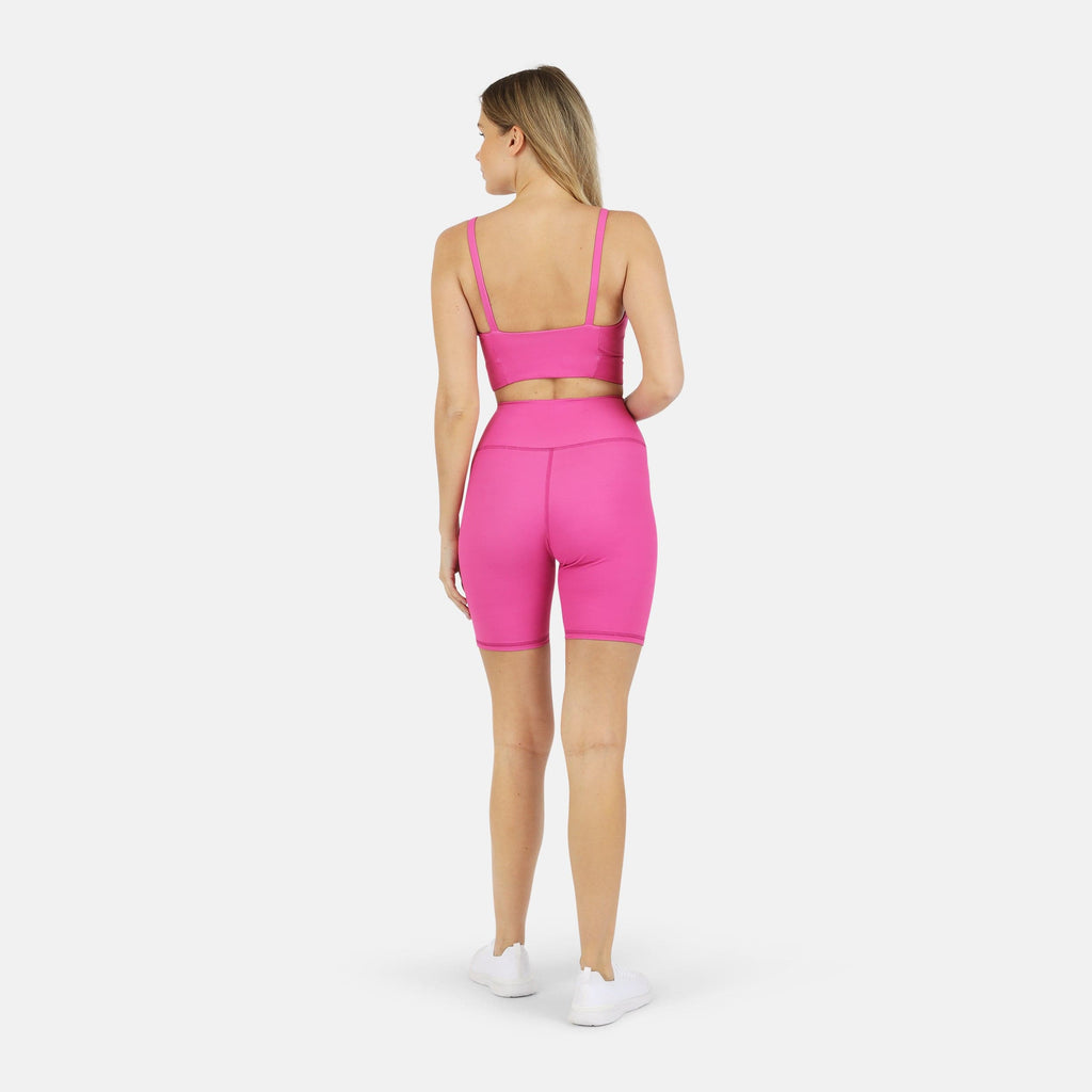 Ada Organic Cotton Twist Around Sports Bra | Medium Impact, Hand-Dyed, Made in LA | Lezat