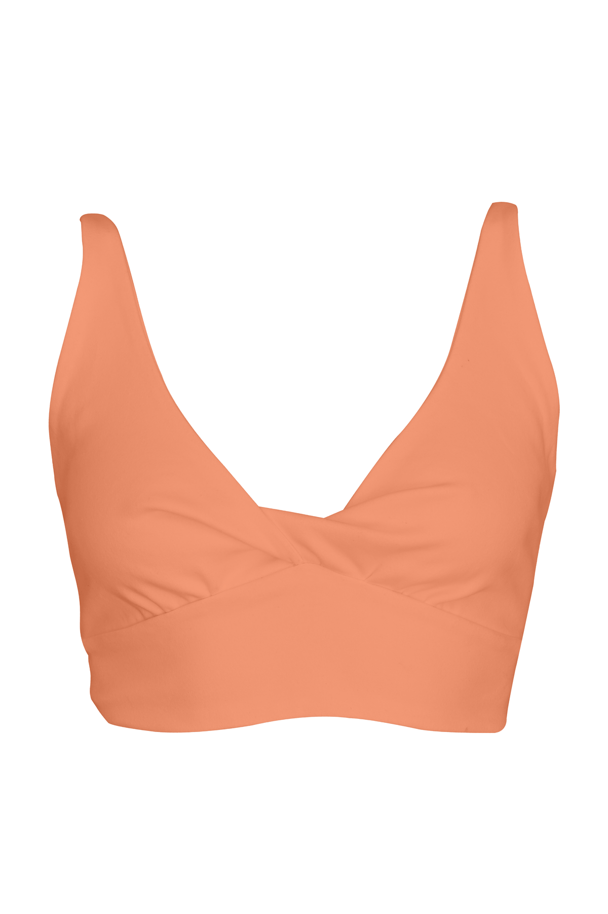 Ada Organic Cotton Twist Around Sports Bra | Medium Impact, Hand-Dyed, Made in LA | Lezat