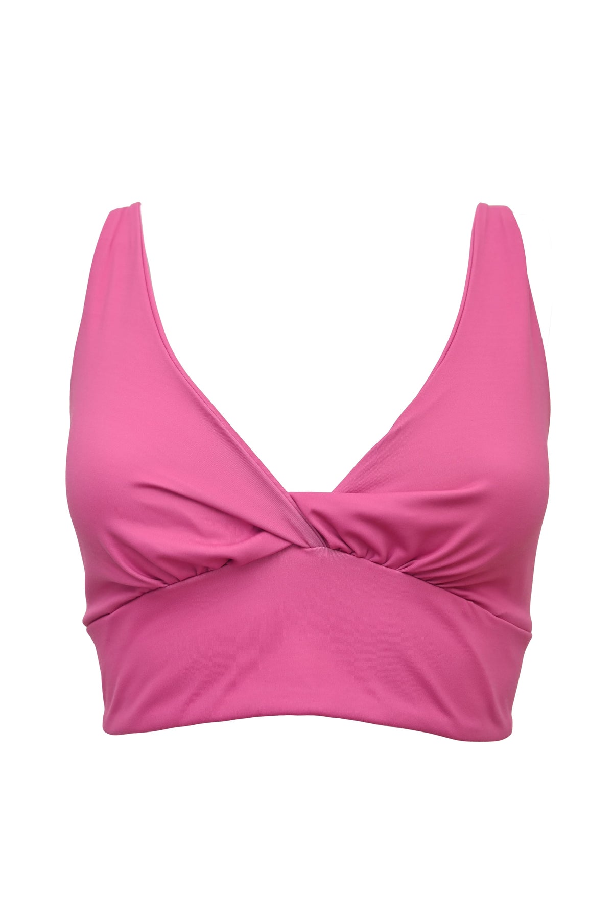 Ada Organic Cotton Twist Around Sports Bra | Medium Impact, Hand-Dyed, Made in LA | Lezat