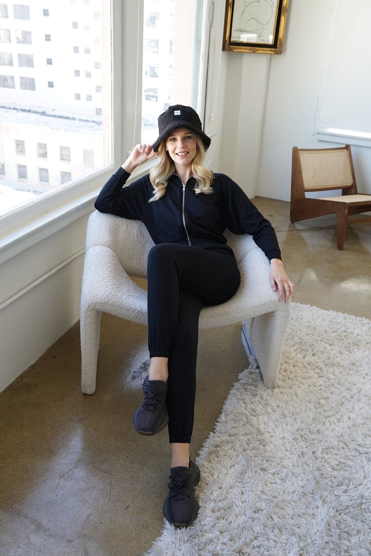 Restore TENCEL™ Modal Soft Terry Jumpsuit - Black