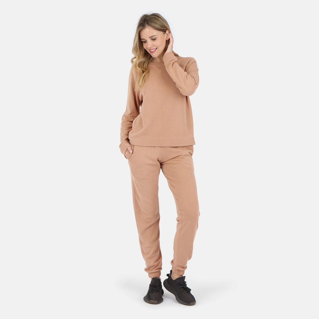 Melody Everyday Organic Cotton Sweatpant – Camel | Lezat