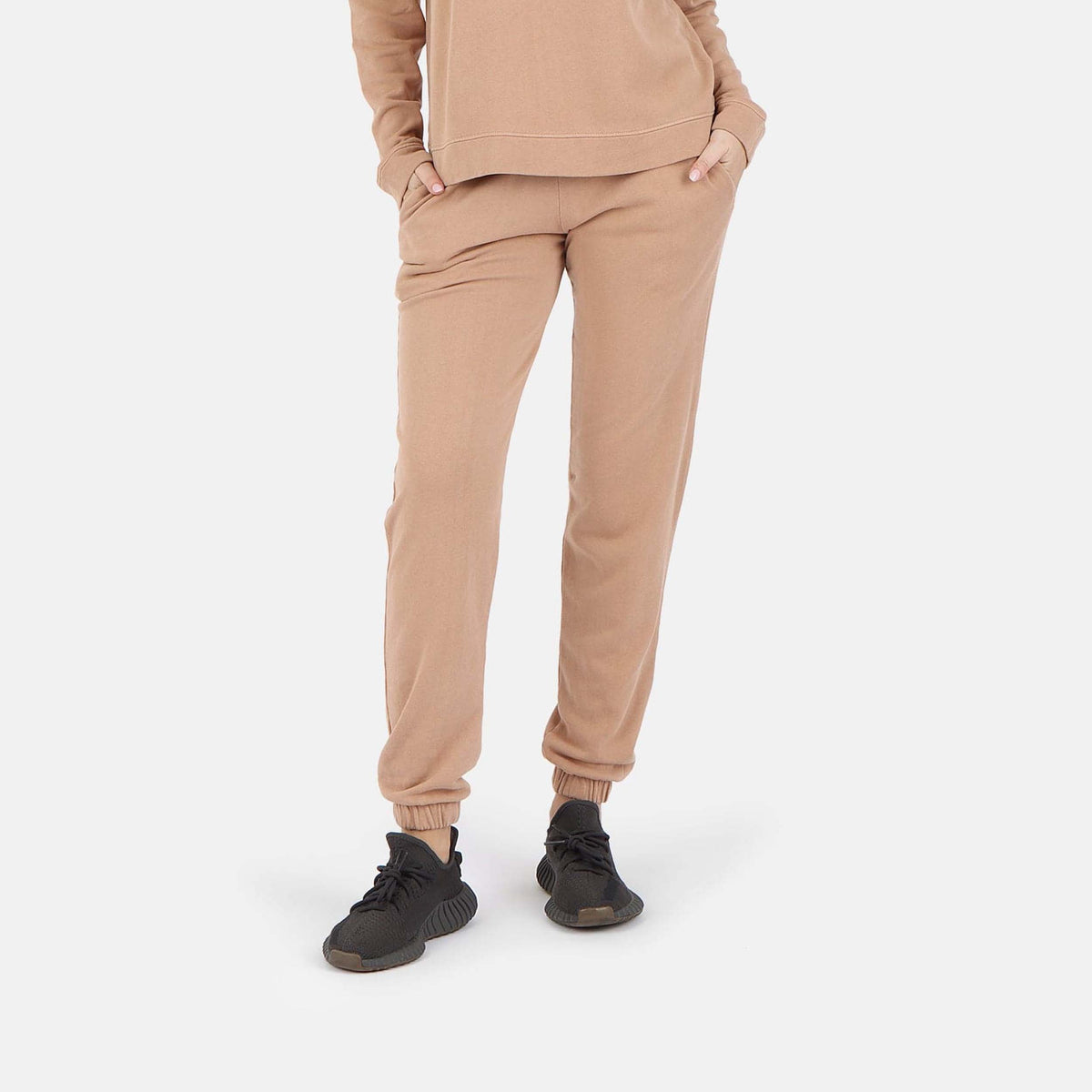 Melody Everyday Organic Cotton Sweatpant – Camel | Lezat